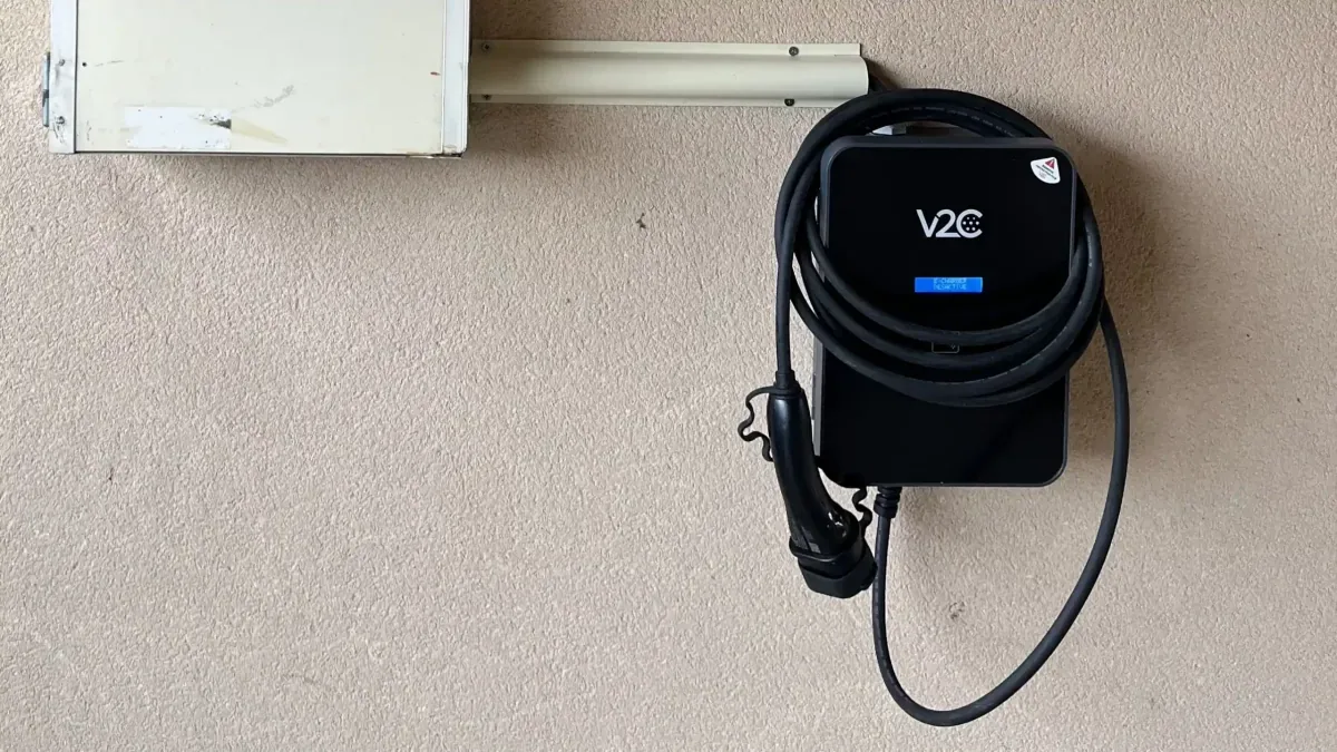 Borne de recharge IRVE à Sète