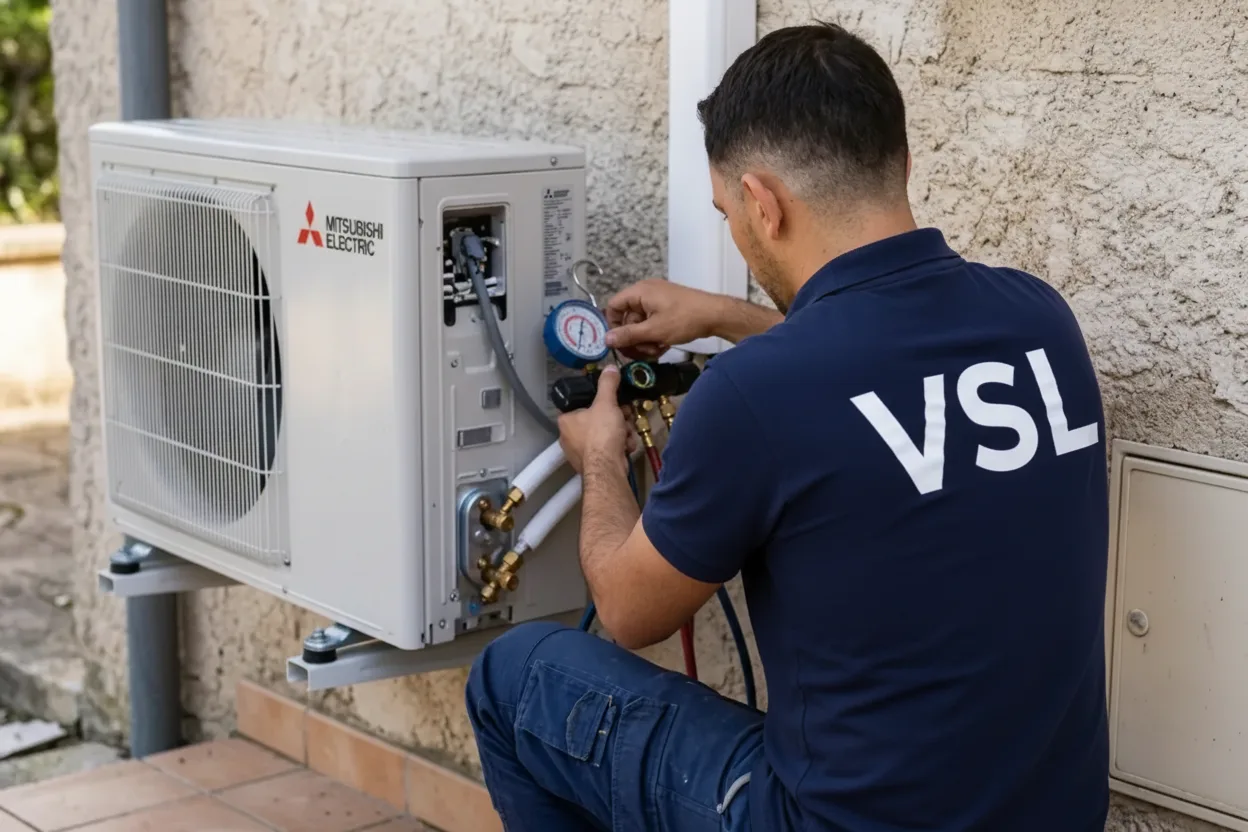 Climatisation et pompe à chaleur air-air à Sète