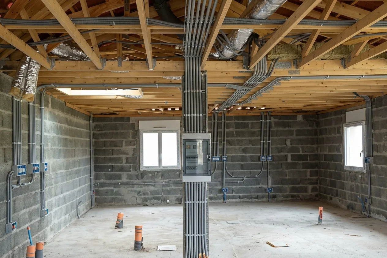 Installation électrique neuve et rénovation à Sète — après (chantier 3)