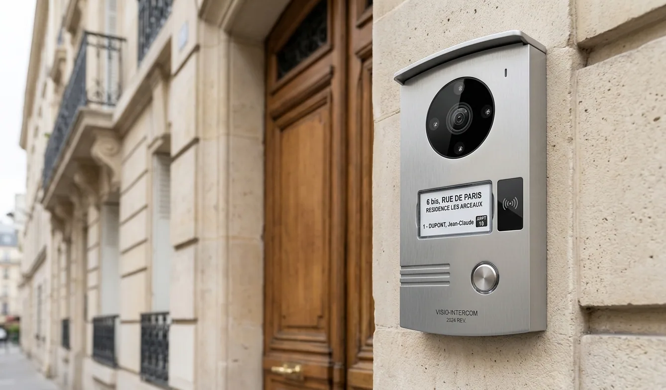 Interphone et visiophone à Sète — après (chantier 5)