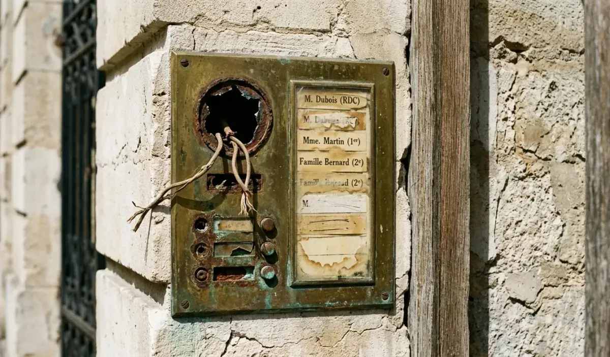 Interphone et visiophone à Sète — avant (chantier 5) Interphone et visiophone à Sète — avant (chantier 5)