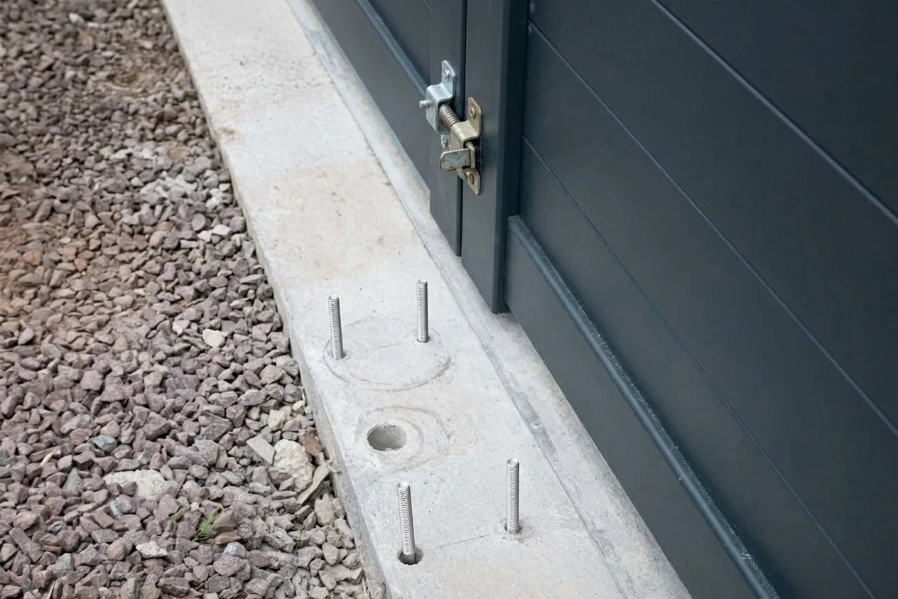 Motorisation portail, garage et volets à Sète — avant (chantier 6) Motorisation portail, garage et volets à Sète — avant (chantier 6)